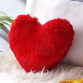 Deevaz Valentines Special Red Cushion (Pack OF 2)