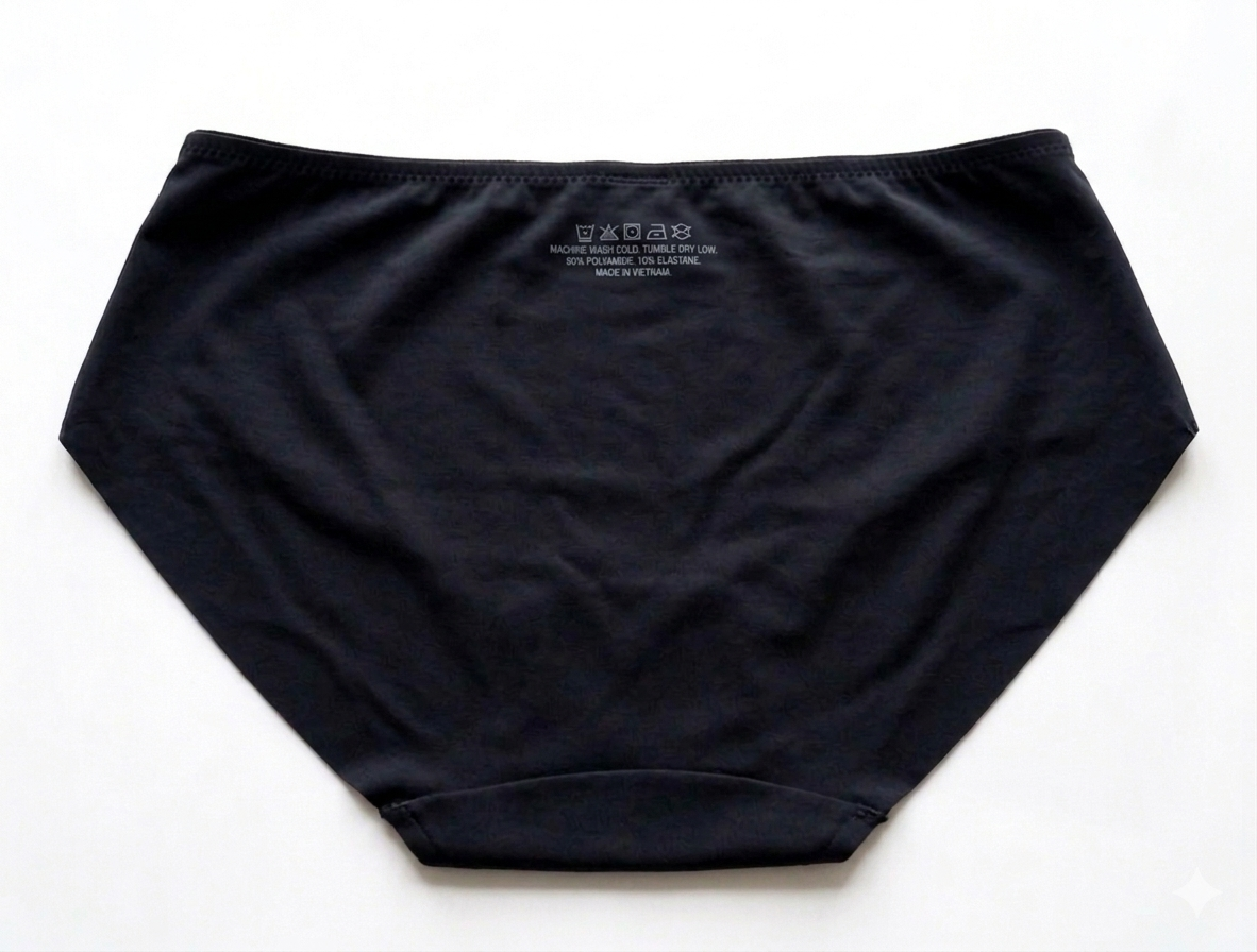 Deevaz Seamless Spandex Style Panty ( Black )
