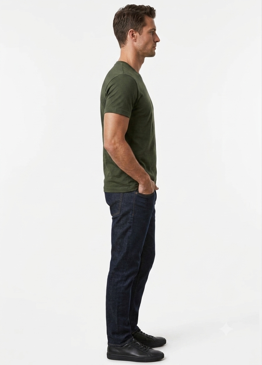 Deevaz Men's Cotton Plain T-shirt | Regular Fit Half Sleeve Pure Cotton Tee | 100% Cotton Plain Men T Shirt | Regular Fit Casual T Shirt