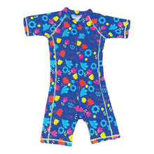 Load image into Gallery viewer, Deevaz Kids Swimming Suit for Girls & Boys (2-6 Years) Swimming Pool Swimming Jumpsuit In Multicolour.