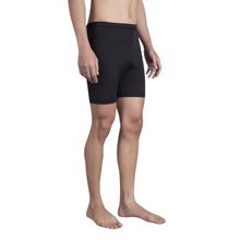 Load image into Gallery viewer, Deevaz Men's Solid Slim-Fit Swim Shorts In Black Color.