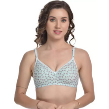 Load image into Gallery viewer, Deevaz Women Everyday Lightly Star Padded Bra In Blue Color.