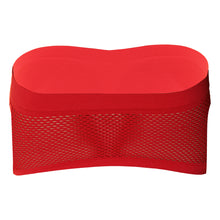Load image into Gallery viewer, Deevaz Spandex Non Padded Tube Bra In Red Colour