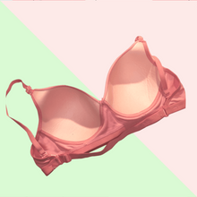 Load image into Gallery viewer, Deevaz Padded Women's Cotton Rich 3/4th Coverage Backless Bra in Powder Pink Colour.
