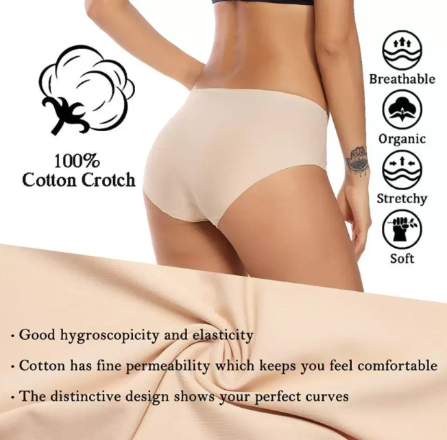 Deevaz Pack Of 1 Seamless Spandex Style Panty ( Multicolour )