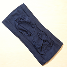 Load image into Gallery viewer, Deevaz Spandex Non Padded Tube Bra In Navy Blue Colour.