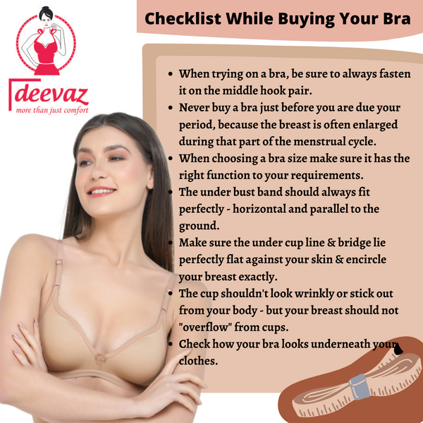 Deevaz - more than just comfort !! Guiding you to find your perfect fit Bra.