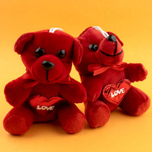 Load image into Gallery viewer, Valentine Gift for Girlfriend Boyfriend Girls Boys Husband Wife Him Her - Special Red Color Teddy with Heart Cushion Combo
