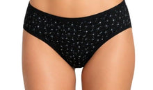 Load image into Gallery viewer, Deevaz Women's Black Cotton Printed Bikini Panty.