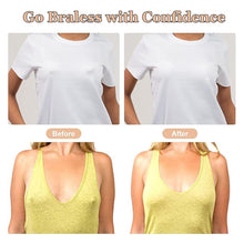 Load image into Gallery viewer, Deevaz Women's Reusable Nipple Cover - Silicone Nipple Cover Bra Pad - Adhesive Reusable Nipple Pads - Thin Silicone Nipple Cover Pasties