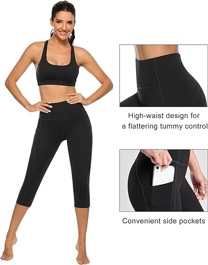 Women Black Capri
