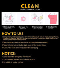 Load image into Gallery viewer, Deevaz Women's Reusable Nipple Cover - Silicone Nipple Cover Bra Pad - Adhesive Reusable Nipple Pads - Thin Silicone Nipple Cover Pasties