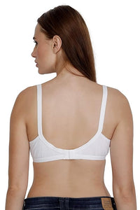 Deevaz Women's Care Cotton And Hosiery Padded, With Removable Pads Wire Free Everyday Bra.