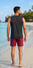 Load image into Gallery viewer, Deevaz Men's  Stylish Sleeveless T-Shirt &amp; Shorts Co-Ord Set