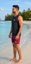Load image into Gallery viewer, Deevaz Men's  Stylish Sleeveless T-Shirt &amp; Shorts Co-Ord Set