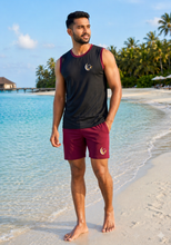 Load image into Gallery viewer, Deevaz Men's  Stylish Sleeveless T-Shirt &amp; Shorts Co-Ord Set