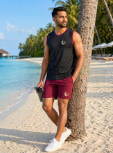 Load image into Gallery viewer, Deevaz Men's  Stylish Sleeveless T-Shirt &amp; Shorts Co-Ord Set