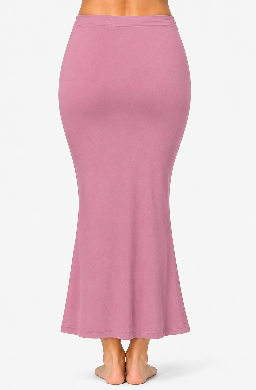 Deevaz Women’s Pink High Waist Long Mermaid Skirt with Drawstring
