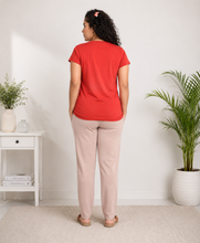 Load image into Gallery viewer, Deevaz Women Cotton Night Suit Set Printed Set of T-shirt &amp; Pajama Nightwear Night Dress for Girls.