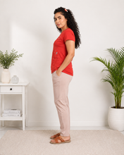 Load image into Gallery viewer, Deevaz Women Cotton Night Suit Set Printed Set of T-shirt &amp; Pajama Nightwear Night Dress for Girls.