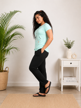 Load image into Gallery viewer, Deevaz Women Cotton Night Suit Set Printed Set of T-shirt &amp; Pajama Nightwear Night Dress for Girls.