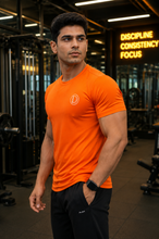 Load image into Gallery viewer, Deevaz Men’s Premium Gym Workout T-Shirt – Regular Fit Dry Fit Sports &amp; Fitness Training Tee
