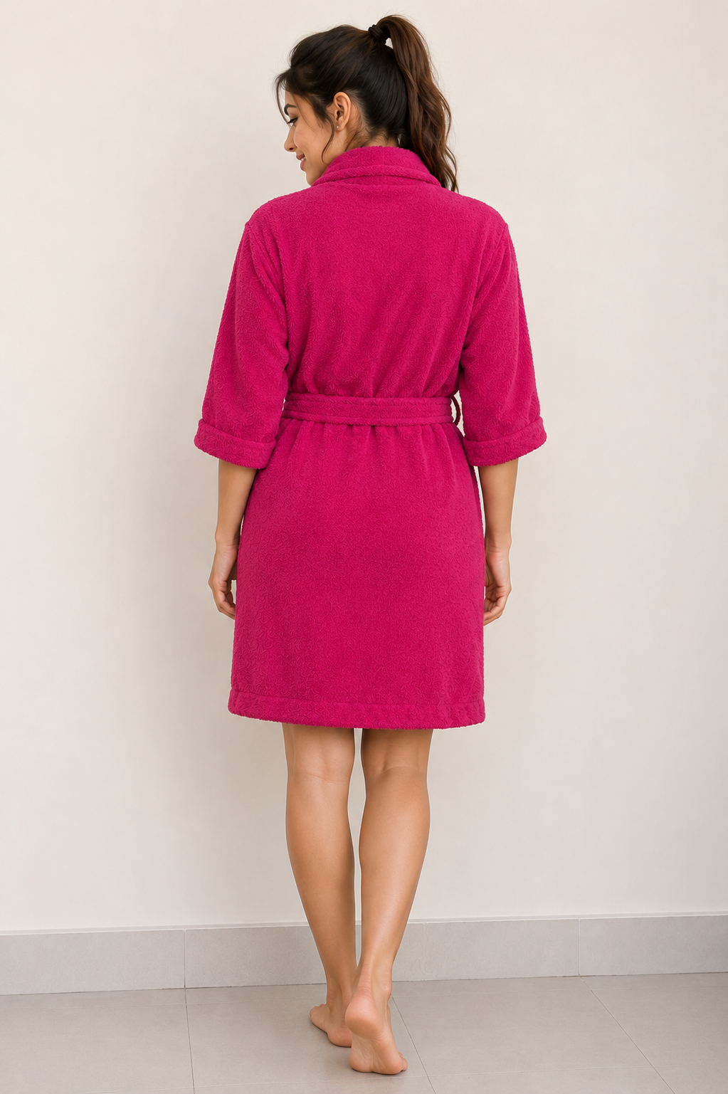 Deevaz Women's Premium Coral Fleece Bathrobe.