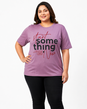 Load image into Gallery viewer, Deevaz Women's  Mauve Cotton T-Shirt.