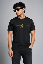 Load image into Gallery viewer, Deevaz Men's Essential Gold-Graphic Black.