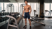 Load image into Gallery viewer, Men's Premium Activewear Shorts – Navy Blue