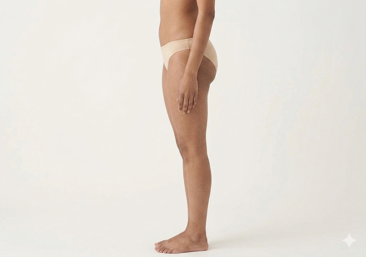 Deevaz Seamless Spandex Style Panty ( Biege)