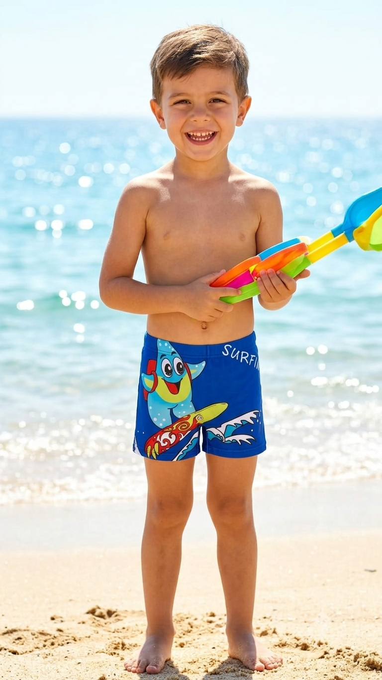 Deevaz Little Adventurer Quick-Dry Swim Trunks Collection ( 8 years - 9 years)