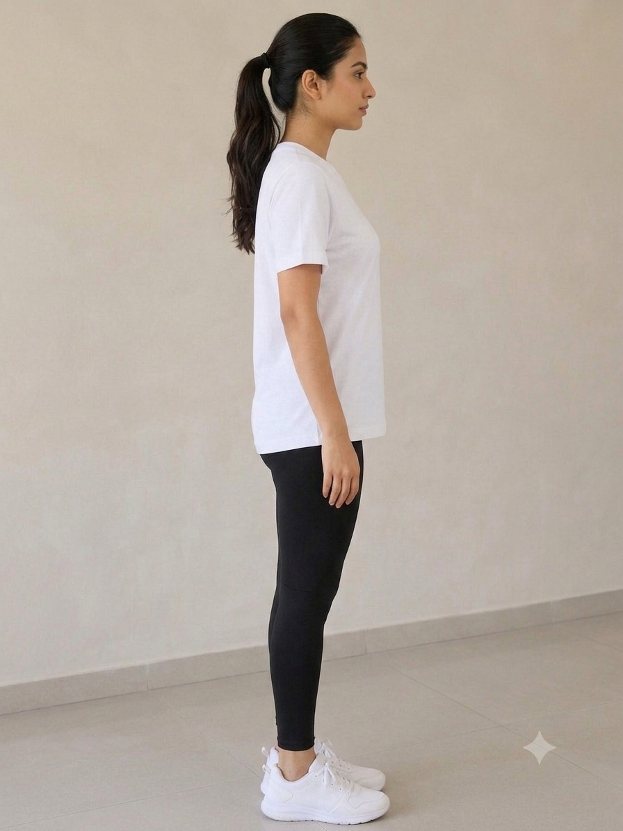 Deevaz Women’s Essential White Performance Workout Tee Dry fit