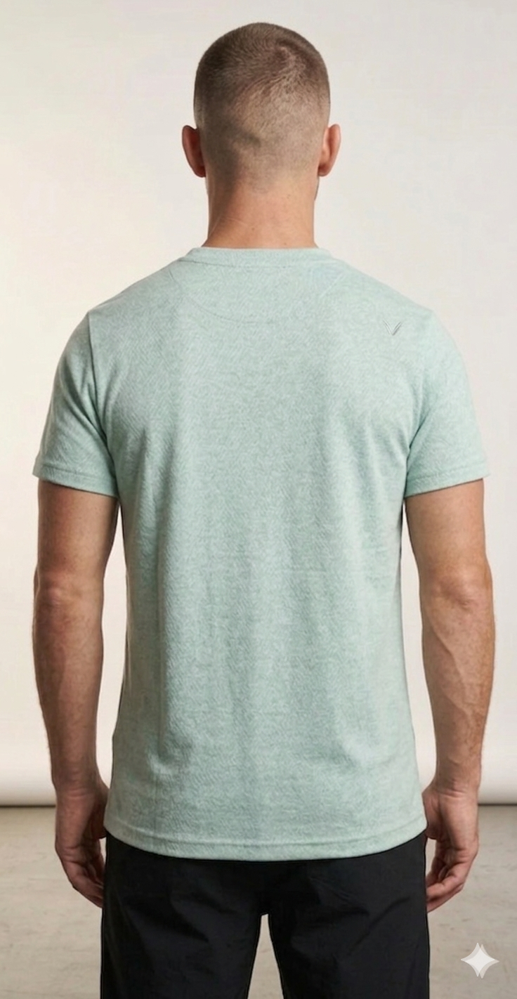 Men's T-shirt Round Neck.