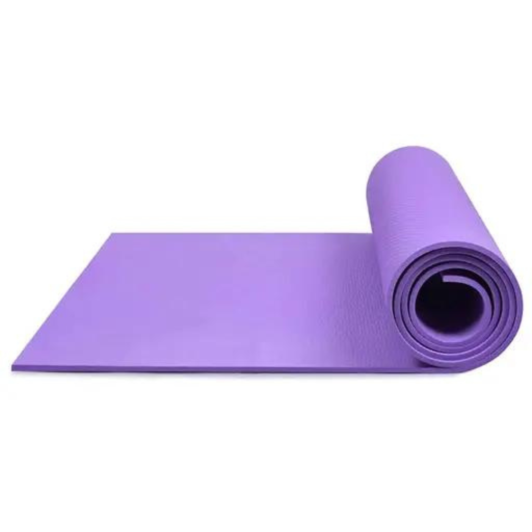 Deevaz Anti Skid Yoga Mat For Gym Workout Fitness For Unisex Thickness 10mm In Multicolor.