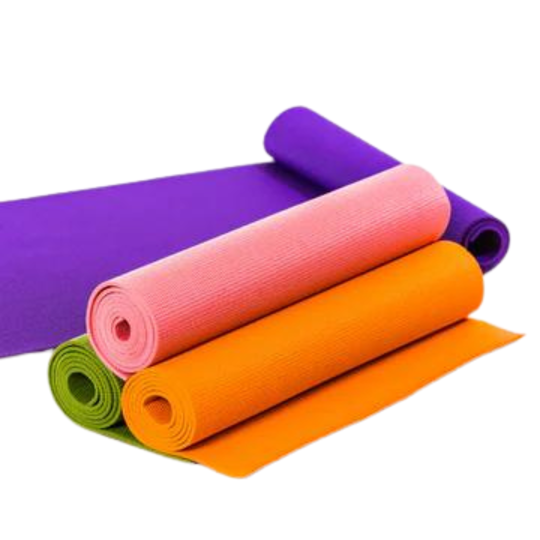 Deevaz Anti Skid Yoga Mat For Gym Workout Fitness For Unisex Thickness 10mm In Multicolor.
