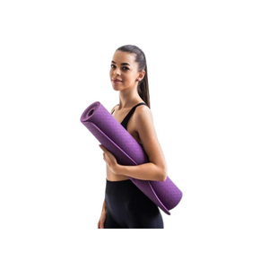 Deevaz Anti Skid Yoga Mat For Gym Workout Fitness For Unisex Thickness 10mm In Multicolor.