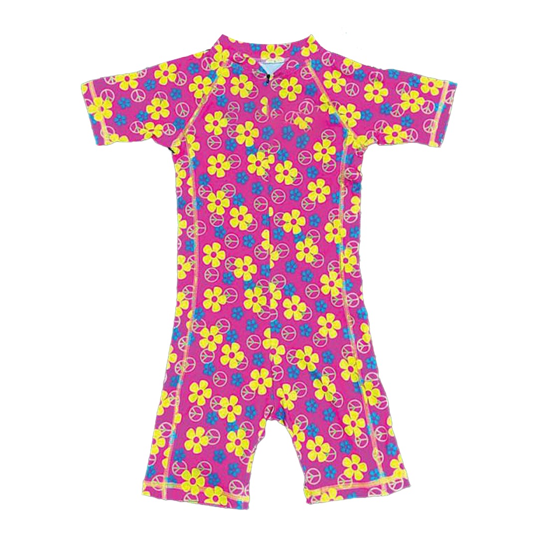 Deevaz Kids Swimming Suit for Girls & Boys (2-6 Years) Swimming Pool Swimming Jumpsuit In Multicolour.