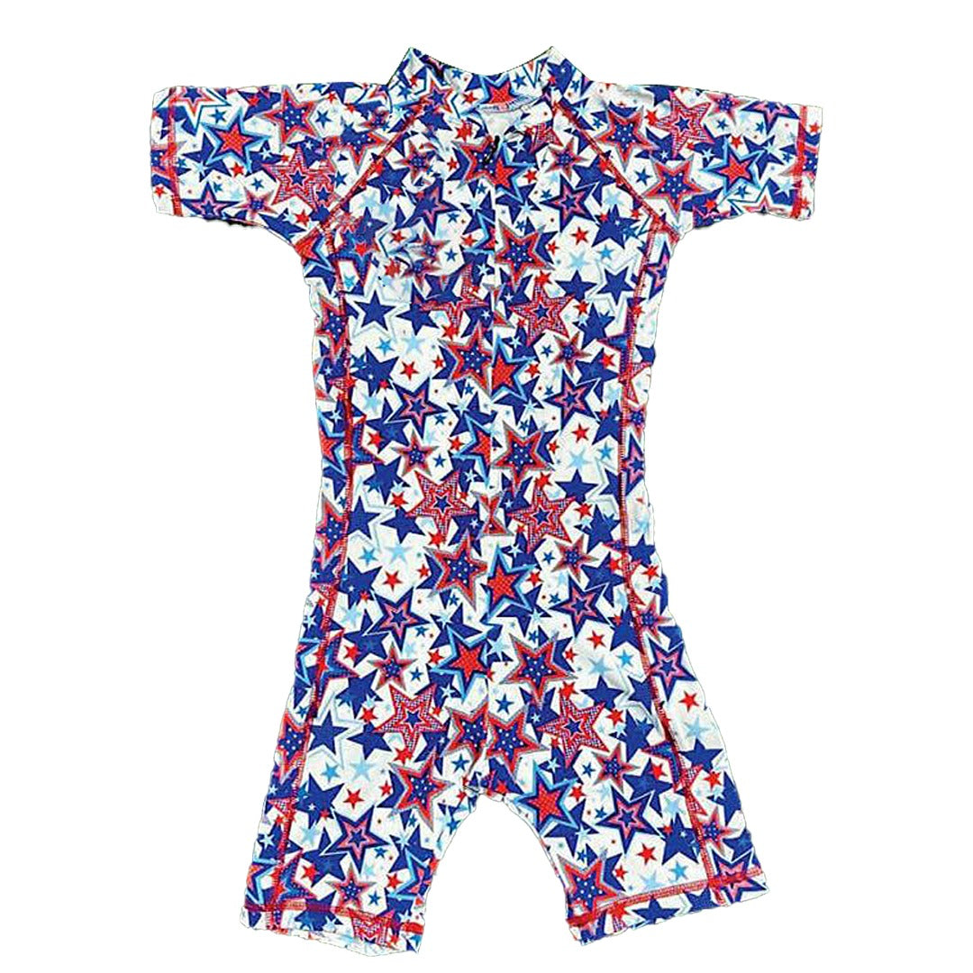 Deevaz Kids Swimming Suit for Girls & Boys (2-6 Years) Swimming Pool Swimming Jumpsuit In Multicolour.