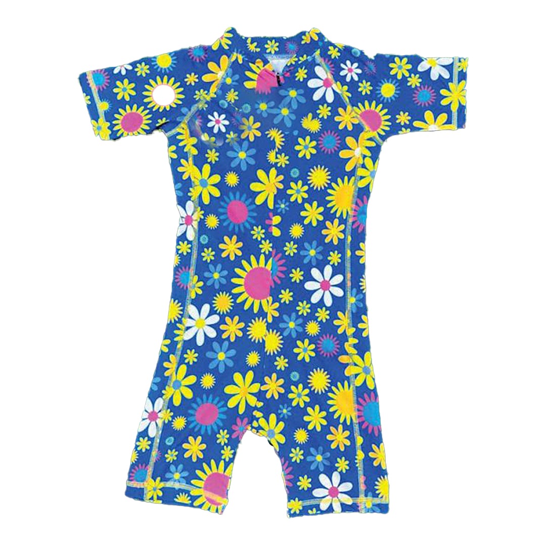 Deevaz Kids Swimming Suit for Girls & Boys (2-6 Years) Swimming Pool Swimming Jumpsuit In Multicolour.