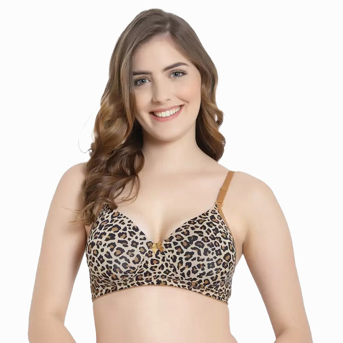 Buy Innocence Women's Printed Bra-Fushia for Women Online in India