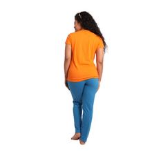 Load image into Gallery viewer, Deevaz Women Cotton Night Suit Set Printed Set of T-shirt &amp; Pajama Nightwear Night Dress for Girls.
