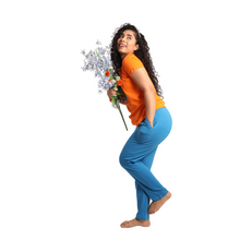 Load image into Gallery viewer, Deevaz Women Cotton Night Suit Set Printed Set of T-shirt &amp; Pajama Nightwear Night Dress for Girls.