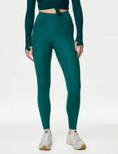 Load image into Gallery viewer, Deevaz Comfort &amp; Snug Fit Active Ankle-Length Tights In Bottle Green Color (Side Pocket)