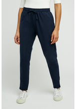 Load image into Gallery viewer, Deevaz Women Maroon Solid Port Royale Casual Straight Fit Track Pants In Navy Color.