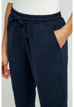 Load image into Gallery viewer, Deevaz Women Maroon Solid Port Royale Casual Straight Fit Track Pants In Navy Color.