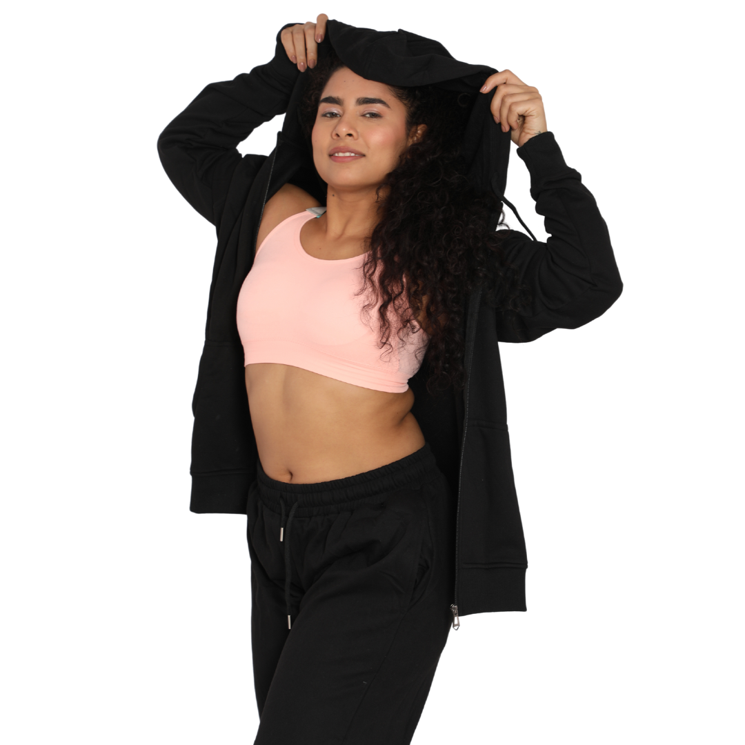 Deevaz Womens Oversized Hoody And Jogger Tracksuit Co-Ord Set.