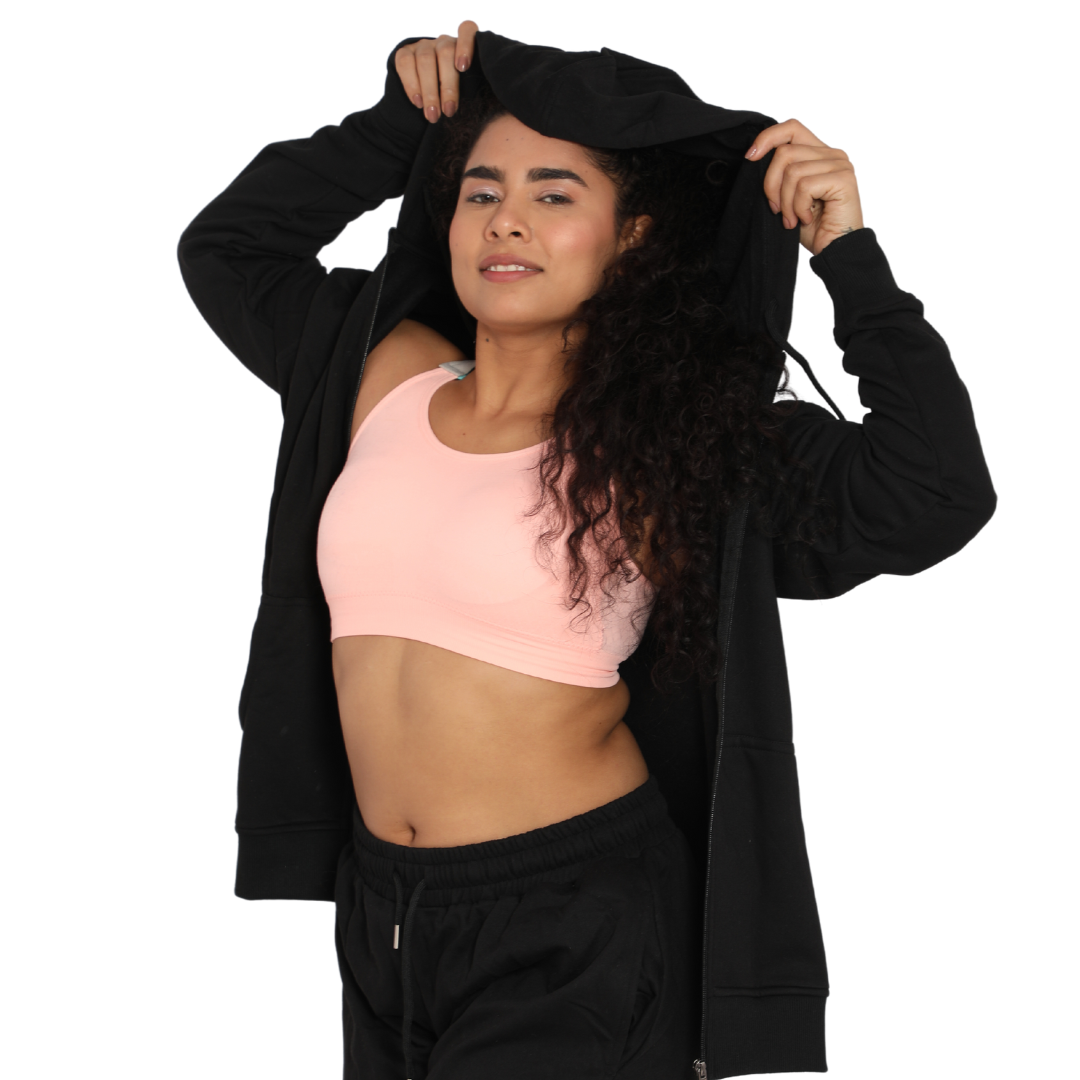 Deevaz Womens Oversized Hoody And Jogger Tracksuit Co-Ord Set.
