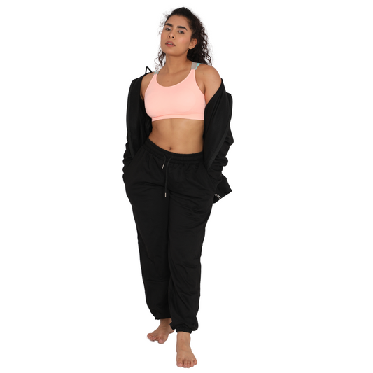 Deevaz Womens Oversized Hoody And Jogger Tracksuit Co-Ord Set.