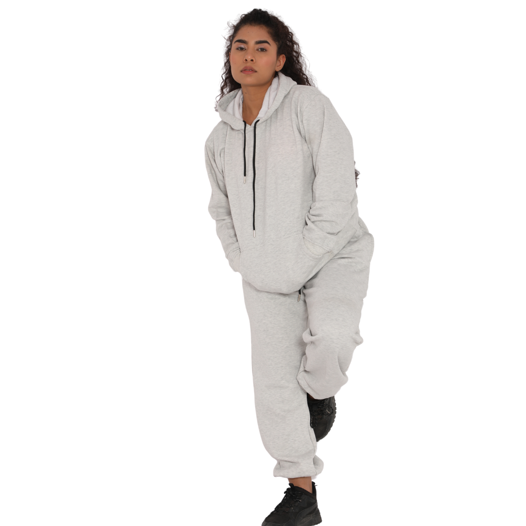Deevaz Womens Oversized Hoody And Jogger Tracksuit Co-Ord Set.